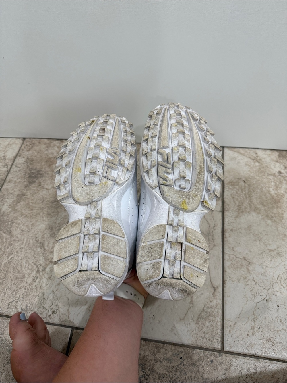 Womens Fila Disruptor 3 Zip Chunky Sneakers - Picture 10 of 10